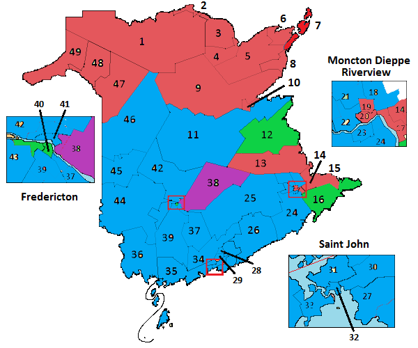 New Brunswick Election To See Small Higgs PC Majority – ERIC Votes ...